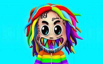 6Ix9Ine Art American Rapper Music Stars Tekashi69 Daniel Hernandez Abstract Art Matte Finish Poster Paper Print