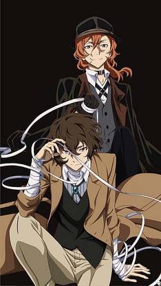 Dazai And Chuuya Anime Bungou Stray Dogs Matte Finish Poster Paper Print