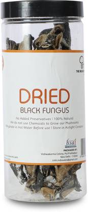 The Mushroom Hub The Mushrooms Hub Edible Dried Black Fungus Mushrooms- 100Gms 100 g