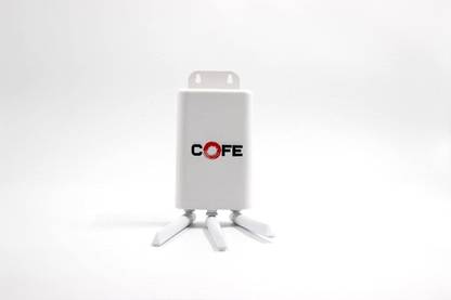 COFE CF-4G WDiii with 300Mbps Speed 4G Sim Wi-Fi Router, No Configuration Required, with Nano SIM Card Slot and 3 Antenna (512MB RAM, White) 4G Router 2.4 GHz 300 Mbps Wifi Speed Single Band External Antenna MiFi (Sim Based)