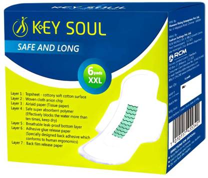 RCM KEY SOUL SAFE AND LONG Sanitary Pad