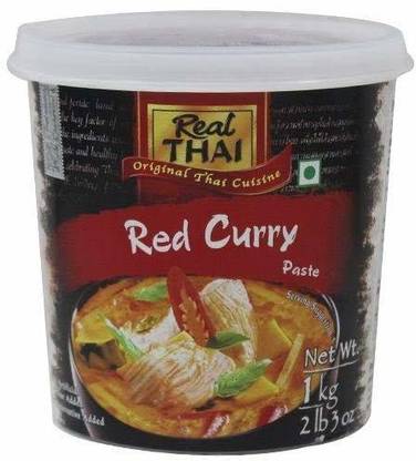 Real Thai Red Curry Paste 1 Kg (Pack Of 1 ) Sauce