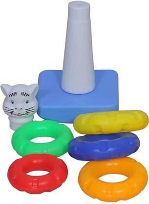 Goods collection multicolor stackers ring