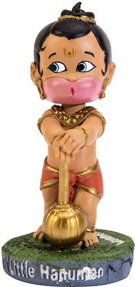 VIEWZONE Little Hanuman Bobbleheads - Standing, Car Dashboard Bobble Head