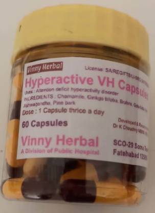 Vinny Herbal Hyperactive VH Capsules