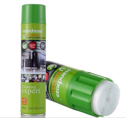 VIBOTON Universal Foam Cleaning Agent Non-Toxic for All Electronic, Car Dashboard, Plastic, Metals and Surfaces of Machines,Car Interior Foam Cleaner, Seat Cleaning, Cleaning Vinyl, Fabric & Carpets for Computers, Mobiles, Laptops