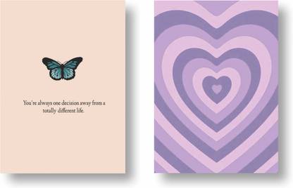 3DS Notebook A5 Diary Unruled 80 Pages