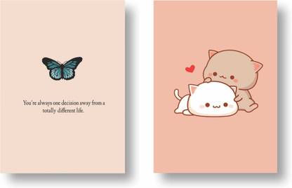 3DS Notebook A5 Diary Unruled 80 Pages