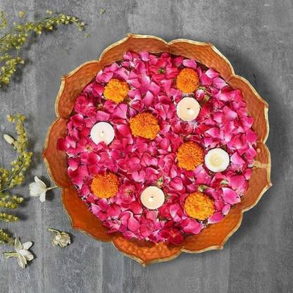 MORADABAD HASTKALA u2145632 Iron Flower Basket