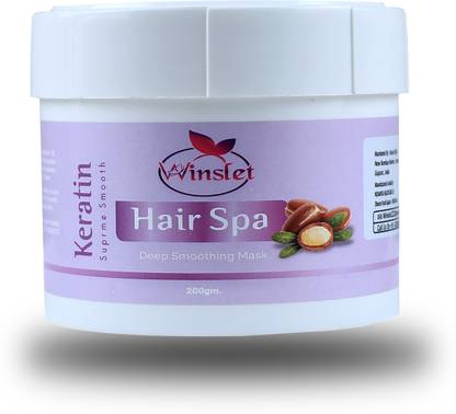 WINSLET Hair Spa With Keratin Suprme Smooth,Deep Smoothing Mask And Shiny & Silky Hair