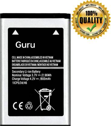 NEW Mobile Battery For  Samsung Guru 1200/ Guru Music 2 800mAh 100% Quality