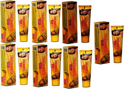 vi john Natural Glowing Turmeric Skin Fairness Cream 7x 50 g Pack of-7