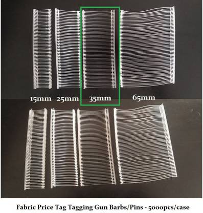 ARROW By United Trade NYLON 35mm TAG PINS, BEST PRICE TAG PINS  Pins