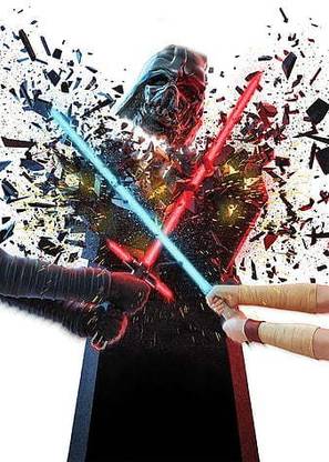Kylo Rey Vs Darth Vader Matte Finish Poster Paper Print