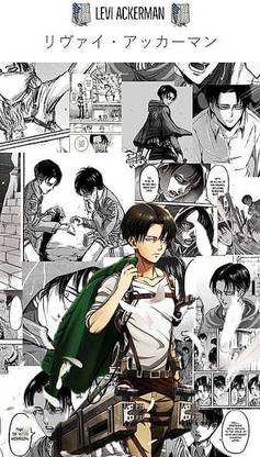Levi Ackerman Amariz070904 Amriz0794 Anime Attack On Titan Levi Levi Ackerman Manga Matte Finish Poster Paper Print
