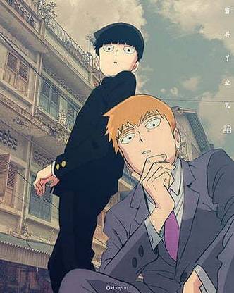 Arataka X Shigeo Arataka Mob Mob Psycho 100 Shigeo Matte Finish Poster Paper Print