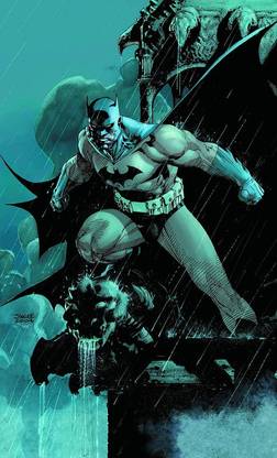 Batman Bruce Wayne Jim Lee Hush Matte Finish Poster Paper Print