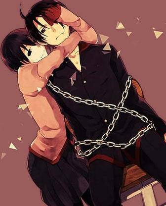 Monogatari Series Oshino Ougi Araragi Koyomi Hugging Anime Girls Anime Boys School U Matte Finish Poster Paper Print