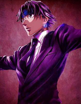Hunter X Hunter Anime Anime Boys Tie Purple Hair Chrollo Lucifer Matte Finish Poster Paper Print