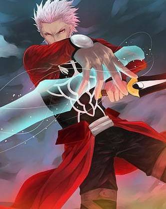 Digital Art Archer Fate Stay Night Fate Stay Night Matte Finish Poster Paper Print