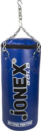 JJ Jonex JJ Jonex BOXING KIT GOLD UNFILLED Blue 2" (MYC) Punching Bag Chain