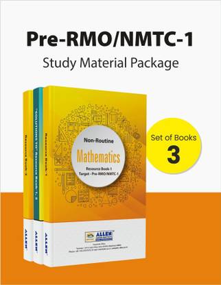 ALLEN-Pre-Regional Mathematical Olympiad (PRMO) Study Material Package By ALLEN Career Institute, Kota