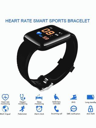 Malhotra enterprises ID116plus OLED display smartwatch Smartwatch