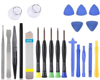 Afflatus Mobile Repairing Tool Kit 22 in 1 Precision screwdriver set Mobile Repairing Tools Mobile Screwdriver Tool Kit For Mobile And Laptop Repairing Tool Kit Mobile Opening Tool Kit Phone Repair Tool Kit Precision Screw driver kit Set Combination Screwdriver Set