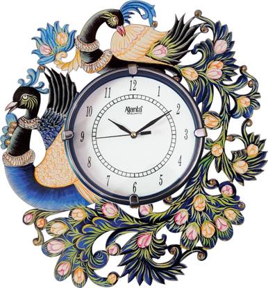 AJANTA Analog 35 cm X 33 cm Wall Clock