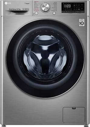 LG 9/5 kg Washer with Dryer with Wi-Fi EnabledAI Direct Drive Technology Ready to Wear Clothes with In-built Heater Silver