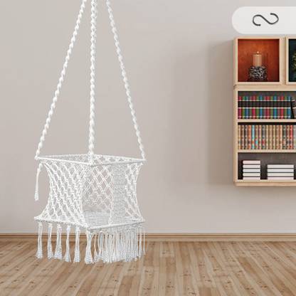 Patiofy Premium Baby Swing Indoor/ Baby Jhula/ Hanging Swing for Baby Cotton Small Swing