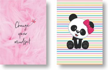 3DS Notebook A5 Diary Unruled 80 Pages