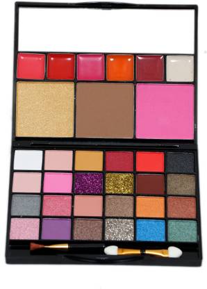 माय TYA Swiss Edition Matte Glitter Shimmer Pigmented EyeShadow Palette Color Icon Professional Beauty Eye Shadow 55 g
