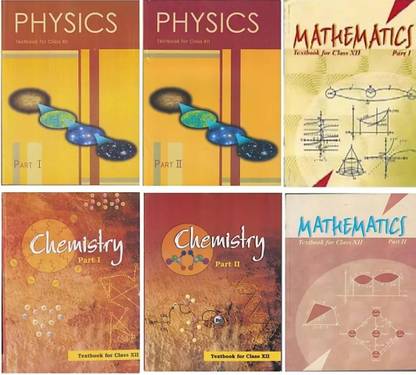 NCERT टेक्स्टबुक (PCM) पार्ट 1एंड2 (सेट ऑफ 6 बुक्स) पेपरबैक इन इंग्लिश मीडियम