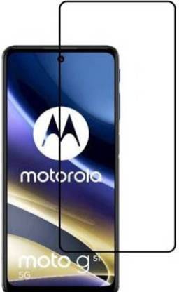 EASYBIZZ Edge To Edge Tempered Glass for Motorola G51 5G