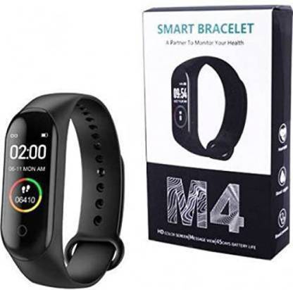 e-can M4 Smart wrist band with blue tooth Smartwatch