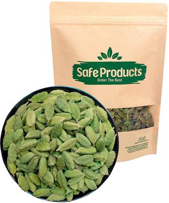 Safe Products Kerala 8MM Bold Green Cardamom _ 250 g