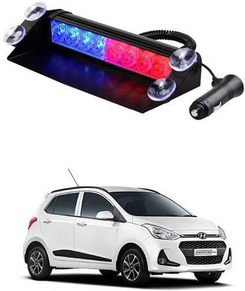 AYW Waterproof LED Police Light for i10 Dash Light Car LED for Hyundai (12 V, 72 W)