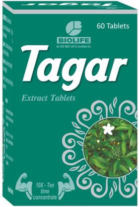 BIOLIFE TAGAR EXTRACT TAB pack of 1