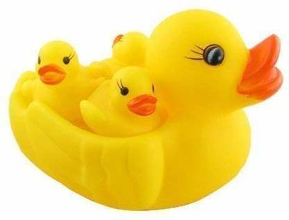 THE NG ART Jvm Chu Chu Duck Family Baby Bathing Toys Set Bath Toy