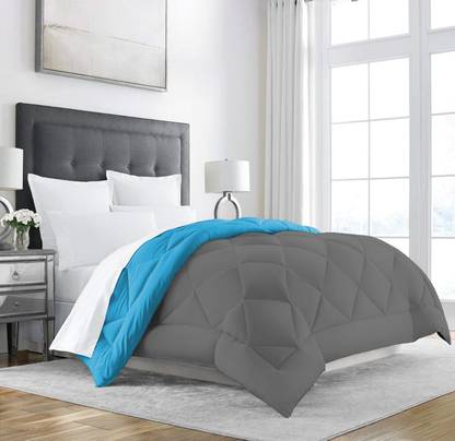 Jaipurlinen Solid Single Comforter for  Heavy Winter