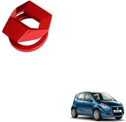 SEMAPHORE Car Engine Push to Start Button Ignition Cover Anti-Scratch LAMBO Style Decoration Ring for Ritz Car Inverter