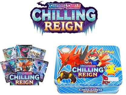 CrazyBuy Pokemon Cards Playing Sword & Shield Chilling Reign