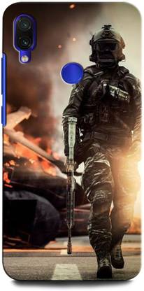GRAFIQE Back Cover for Redmi Note 7 Pro M1901F7S Jai Hind-Indian Army-Fojji-Military-Soldier-708