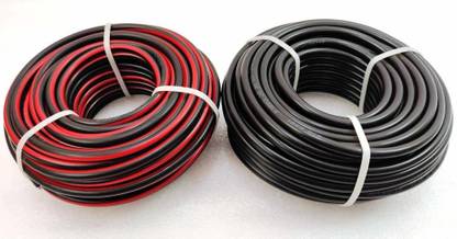 Microtek Solar DC Cable XLPO TUV Protected(30m Black, 30m Red-Black) 4 sq/mm Black 30 m Wire