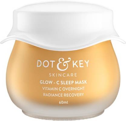 Dot & Key Vitamin C Gel Sleeping Mask for glowing skin, reduces dark spot pigmentation