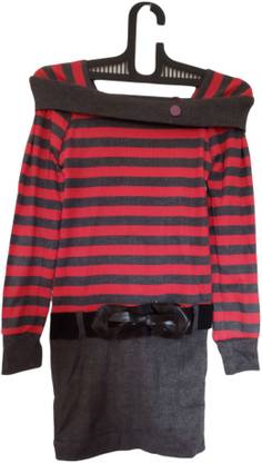 Girls Midi/Knee Length Dress