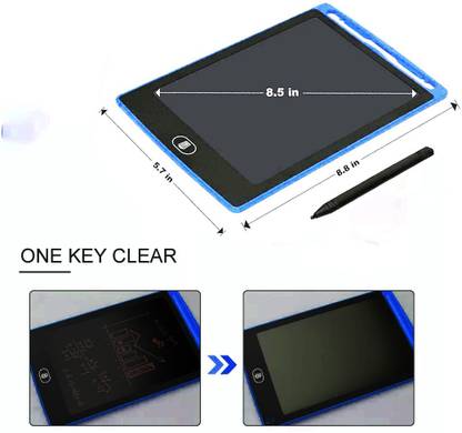 LEERFIE Portable LCD Writing Pad Board Slate Drawing Tablet Record Notes Digital Notepad