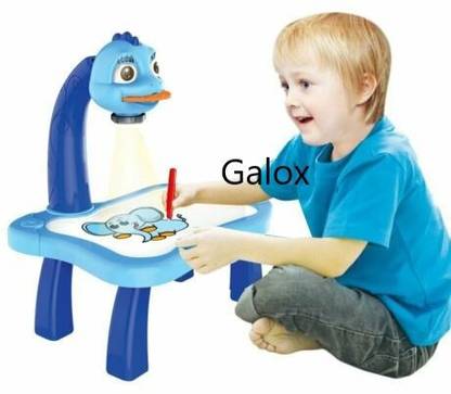Galox Drawing Projector Table for Kids, Trace and Draw Projector Toy with Light 24 Pattern , Child Smart Projector Sketcher Desk, Learning Projection Painting Machine for Boy Girl