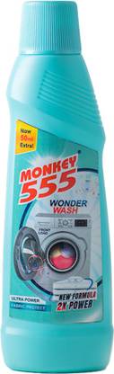 Monkey 555 Wonder Wash Front Load - 500ml Fresh Liquid Detergent